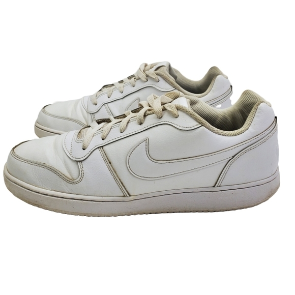 Nike Mens Ebernon Low AQ1775-100 White Casual Shoes Sneakers Size 13 - Picture 1 of 14